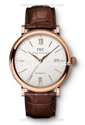 IWC Portofino Automatic Red Gold / Silver IW3565-04