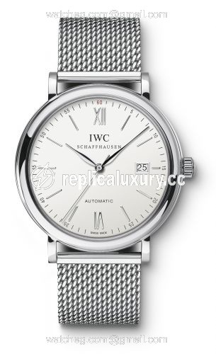 IWC Portofino Automatic Stainless Steel / Silver / Milanese IW3565-05