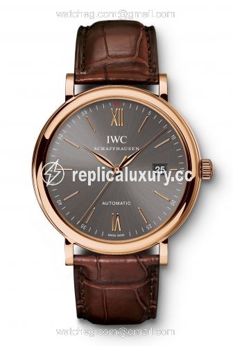 IWC Portofino Automatic Red Gold / Ardoise IW3565-11