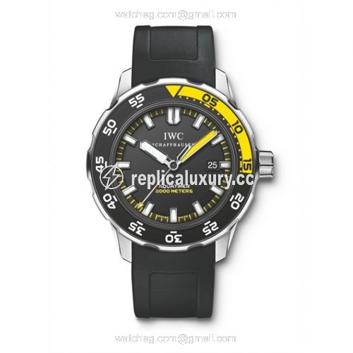 IWC Aquatimer 2000 Stainless Steel / Black / Rubber IW3568-02
