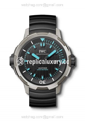 IWC Aquatimer Automatic 2000 Titanium / Black / Blue Lume / Rubber / Los Roques IW3580-04