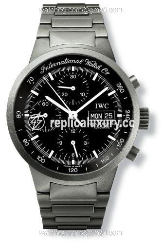 IWC GST Chronograph Automatic Titanium / German IW3707-01
