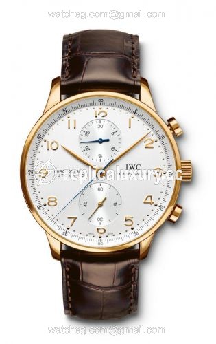 IWC Portuguese Chrono-Automatic Yellow Gold / Silver IW3714-16
