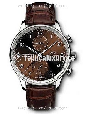 IWC Portuguese Chrono-Automatic Stainless Steel / Galli IW3714-50