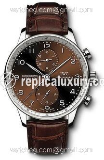 IWC Portuguese Chrono-Automatic Rose Gold / Watches of Switzerland IW3714-63