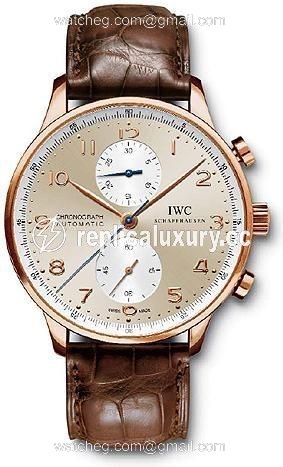 IWC Portugieser Chrono-Automatic Bucherer Champagne IW3714-83