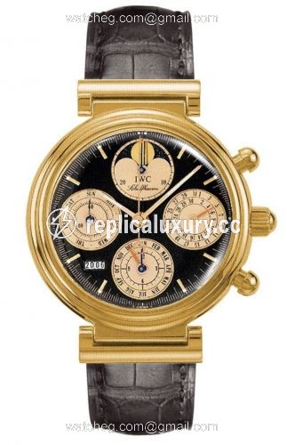 IWC Da Vinci Perpetual Red Gold / Black / 120 Years IW3750-05