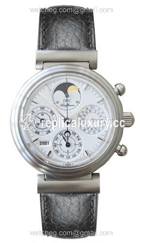 IWC Da Vinci Perpetual Stainless Steel / White / German IW3750-10
