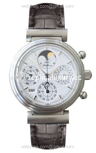 IWC Da Vinci Perpetual Stainless Steel / White / English IW3750-13
