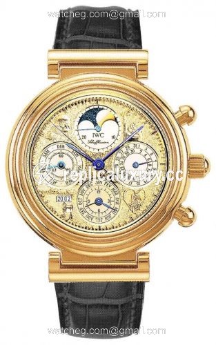 IWC Da Vinci Tourbillon Leonardo Rose Gold / Italian IW3752-18