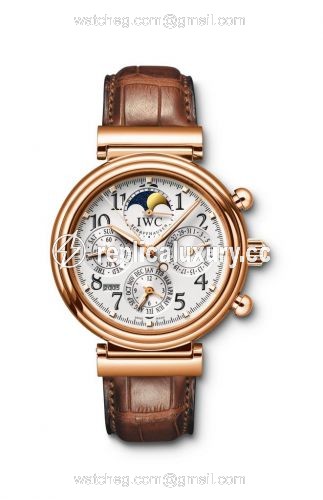 IWC Da Vinci Perpetual Red Gold / Silver / English IW3758-11