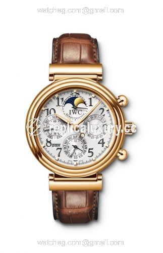 IWC Da Vinci Perpetual Yellow Gold / Silver / English IW3758-19