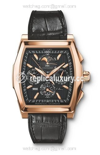 IWC Da Vinci Perpetual Edition Kurt Klaus Rose Gold / Black IW3762-05