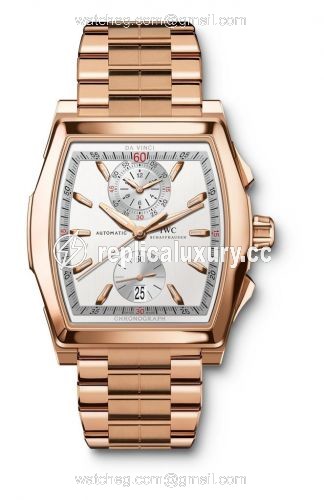 IWC Da Vinci Chronograph Rose Gold / Bracelet IW3764-06