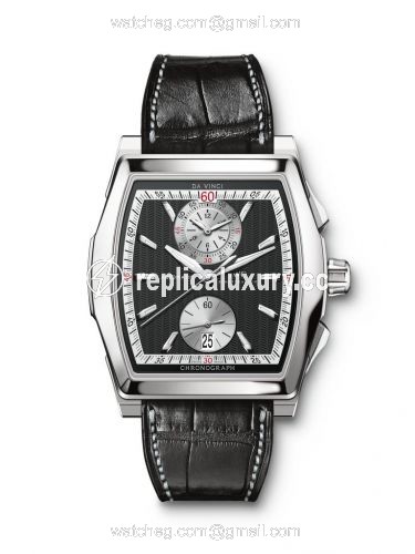 IWC Da Vinci Chronograph Stainless Steel / Black IW3764-21