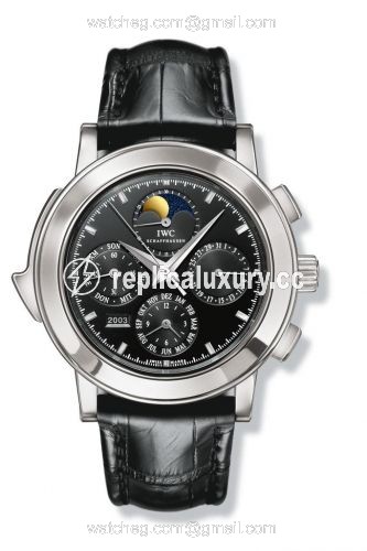 IWC Grande Complication 3770 Platinum / Black / German IW3770-15
