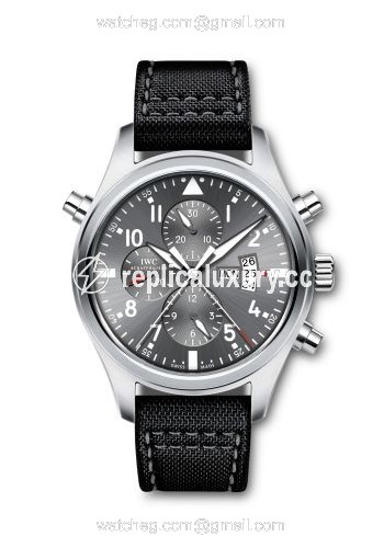 IWC Pilot's Watch Double Chronograph Patrouille Suisse IW3778-05