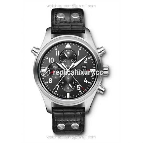 IWC Pilot's Watch Double Chronograph IW3778-01