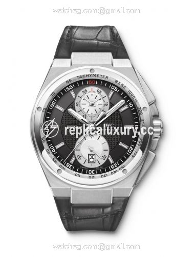 IWC Big Ingenieur Chronograph Steel / Black / Strap IW3784-01