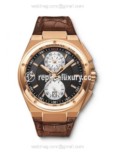 IWC Big Ingenieur Chronograph Rose Gold / Black / Strap IW3784-02
