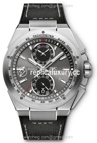 IWC Ingenieur Chronograph Racer Ardoise / Strap IW3785-07