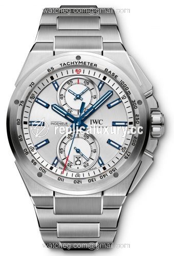 IWC Ingenieur Chronograph Racer Silver / Bracelet IW3785-10
