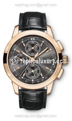 IWC Ingenieur Chronograph Classic Red Gold / Slate IW3808-03