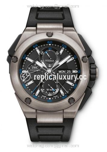 IWC Ingenieur Double Chronograph Titanium / Black IW3865-03