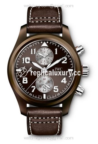 IWC Pilot's Watch Chronograph Edition Antoine De Saint Exupery Edition The Last Flight Platinum IW3880-05