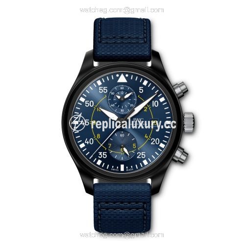 IWC Pilot's Watch Top Gun Chronograph Blue Angels IW3890-08