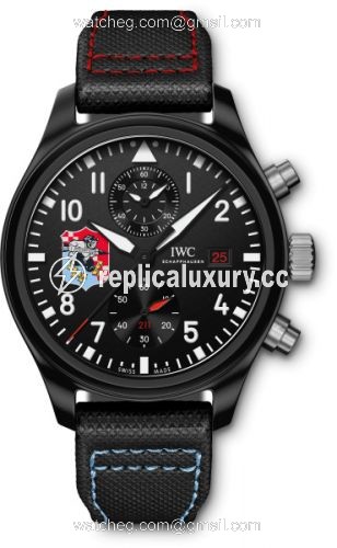 IWC Pilot's Watch Chronograph Military Edition Fighting Checkmates IW3890-12