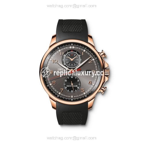 IWC Portuguese Yacht Club Chronograph Red Gold Amsterdam Boutique IW3902-09 ADAM