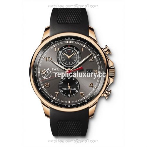 IWC Portuguese Yacht Club Chronograph Red Gold IW3902-09