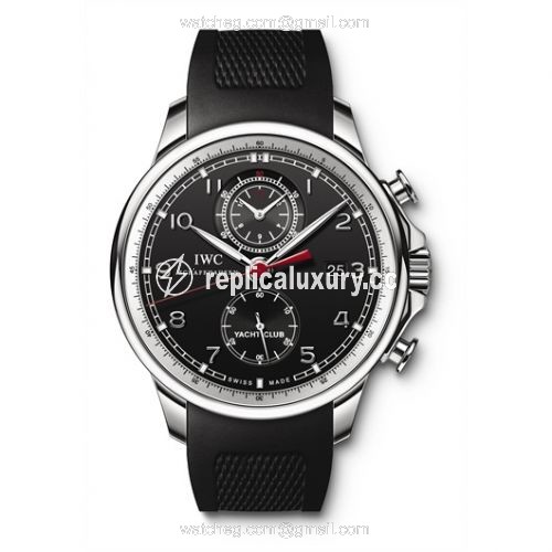 IWC Portuguese Yacht Club Chronograph Black IW3902-10