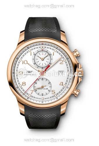 IWC Portugieser Yacht Club Chronograph 43.5 Red Gold / Silver IW3905-01