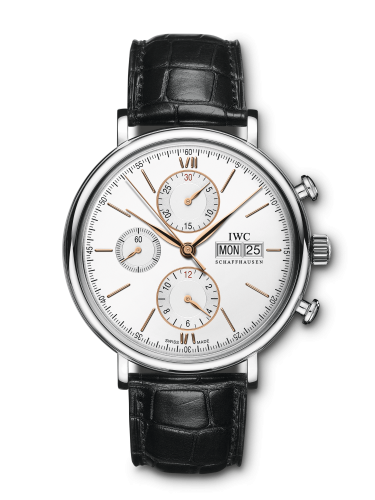 IWC Portofino Chronograph Stainless Steel / Silver IW3910-31