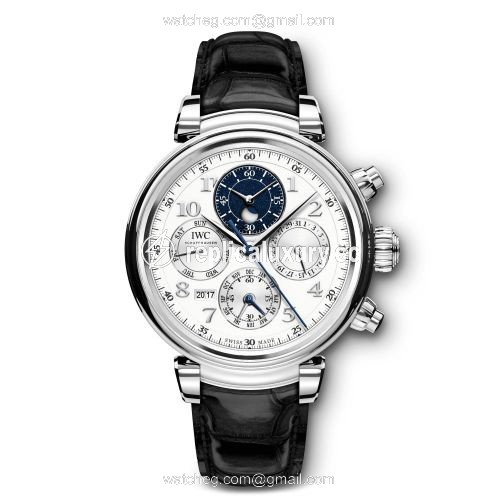 IWC Da Vinci Perpetual 3921 Platinum / Silver IW3921-04