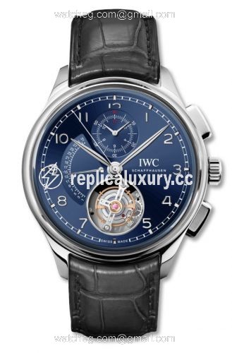 IWC Portugieser Tourbillon Retrograde Chronograph Laureus Charity Night 2017 IW3940-04