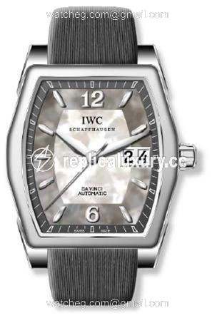 IWC Da Vinci Automatic Midsize White Gold / Grey MOP IW4523-10