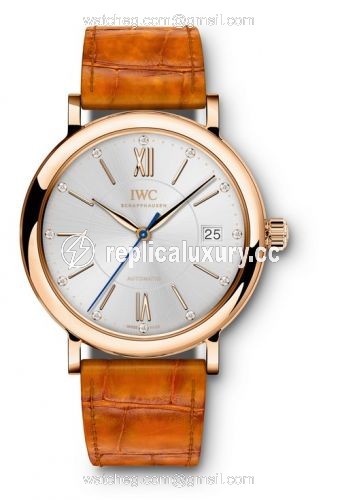 IWC Portofino Automatic 37 Red Gold / Silver IW4581-05