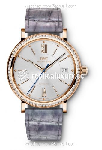 IWC Portofino Automatic 37 Red Gold / Diamond / Silver IW4581-07