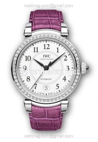 IWC Da Vinci 36 Automatic Stainless Steel / Diamond / Silver IW4583-08