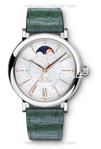 IWC Portofino Automatic Moon Phase 37 Stainless Steel / MOP IW4590-07