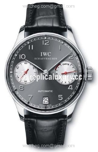 IWC Portuguese Automatic White Gold / Tourneau IW5001-17