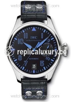IWC Big Pilot Stainless Steel / Black / Los Angeles IW5004-28