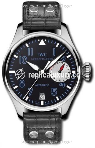 IWC Big Pilot Stainless Steel / Black / Alexei Nemov IW5004-31