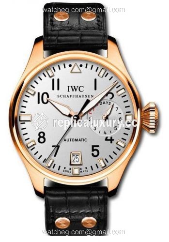 IWC Big Pilot Rose Gold / Silver / Gassan IW5004-06