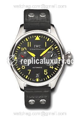 IWC Big Pilot Stainless Steel / Black / Boutique USA IW5004-12