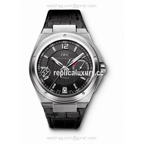 IWC Big Ingenieur Black / Alligator IW5005-01