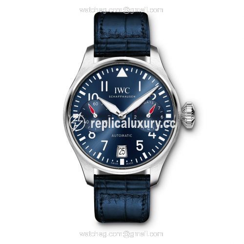 IWC Big Pilot's Watch Stainless Steel / Blue / London Boutique IW5010-08